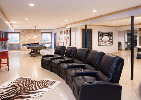 Basement Entertainment Room Design Ideas