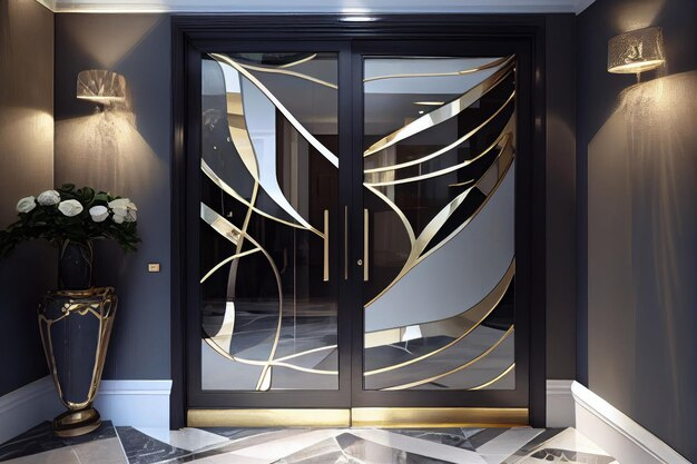 Elevate Interiors With Trendy Steel Glass Door Designs